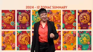 COMPLETE 2024 CHINESE ZODIAC SUBS [upl. by Amby223]