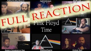 FULL MULTI REACTION Pink Floyd Time  MULTI REACTATHON [upl. by Cyrie]