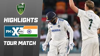 Prime Ministers XI v India 202425  Tour match [upl. by Gabriellia19]