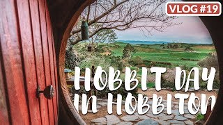 INTERNATIONAL HOBBIT DAY IN HOBBITON  HOBBITON MOVIE SET  VLOG 19 [upl. by Zebada125]