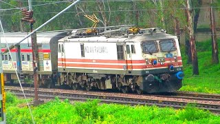 7 in 1 BacktoBack Action of Fully Electrified Trains  Northern Twin Line Trains indianrailways [upl. by Higginbotham635]