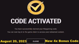 New 4x WoT Bonus Code EU  World of Tanks [upl. by Kragh]