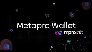 How to create new Metapro Wallet  Tutorial [upl. by Jelle]