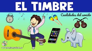 JUEGOS MUSICALES Cualidades del sonido EL TIMBRE DONLUMUSICAL [upl. by Jeanna]