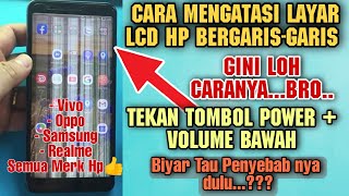 Mengatasi Lcd Layar hp bergaris  Begini Loh Caranya [upl. by Ahsikram]