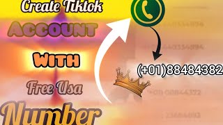 Create Unlimited TikTok Accounts Using USA NumbersFull Method By Pak Cyber Team [upl. by Esnahc414]