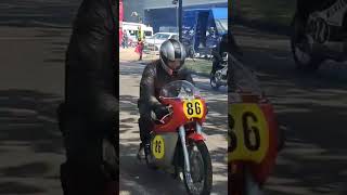 108 2024 classic race Veenendaal start 500cc klasse [upl. by Nerok919]