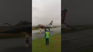 Arrivée du Rafale Solo Display à laéroport Dole Tavaux [upl. by Farr]