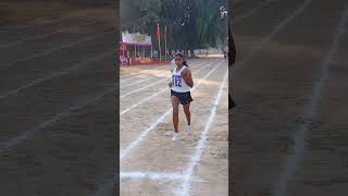 1600 miter girls power girls runner running power bsf soldier bihar police youtube short [upl. by Fawnia18]