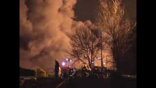 Buncefield Oil Depot Fire  Footage From Inside The Fire [upl. by Nicko]