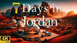 How to Spend 7 Days in JORDAN  Travel Itinerary [upl. by Branscum]