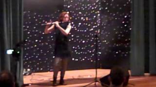 Heaton Solo Irish Flute at Celtic MKE  Bold Doherty Jig Set March 2016 [upl. by Milissa]