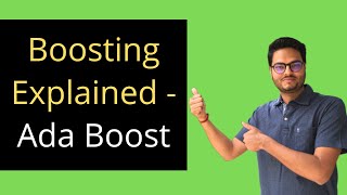 Boosting ExplainedAdaBoostBagging vs BoostingHow Boosting and AdaBoost works [upl. by Eiramac584]