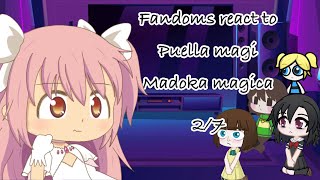 Fandoms react to Madoka Magica 27 [upl. by Leur]