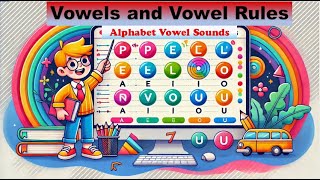 Vowels and Vowel Rules  LEARNING AMERICAN ENGLISH PRONUNCIATION AND LISTENING COMPREHENSION [upl. by Iana]