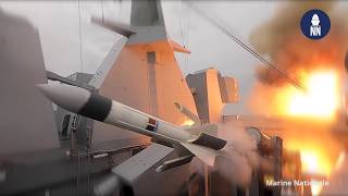 Exocet MM40 Block 3c New antiship missile with next generation seeker [upl. by Carvey584]