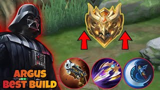 MATCH PENENTUAN KE GLORY AUTO BANTAI ENEMY  ARGUS BUILD TERSAKIT 2024  ARGUS MOBILE LEGENDS [upl. by Lasonde]