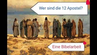 Die Berufung der 12 Apostel Markus 31319 Mit Pastor Andre [upl. by Maryrose124]