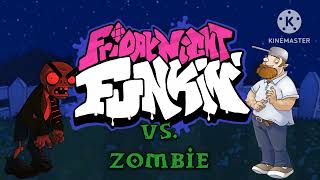 Friday Night Funkin VS Zombie OST  Aneurysm [upl. by Ardnaiek]