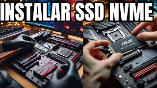 COMO INSTALAR O SSD NVME M2  TESTE DE VELOCIDADE DO SSD KINGSTON NVME M2 PCI 40 DE 1TERABYTE [upl. by Bianca518]