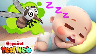 Ñii Ñii Mosquito  Diez en la Cama  Yes Neo  Canciones Infantiles  BabyBus en Español [upl. by Leva901]