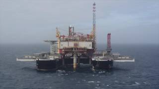 Pioneering Spirit removing the Yme topsides HD [upl. by Bagley321]