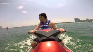 Seadoo RXT 215 Supercharged 70mph and Gopro [upl. by Alicia]