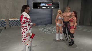 WWE Smackdown vs Raw 2006 Season Mode  WWE Legends Tour Raw Full Storyline [upl. by Anitnegra]