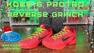 Best Christmas Sneaker of 2023 Kobe 6 Protro Reverse Grinch review [upl. by Murtagh]