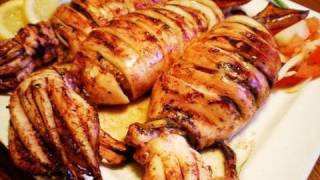 Inihaw na Pusit Grilled Squid [upl. by Grani]