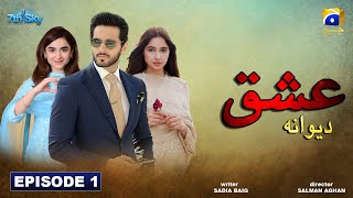 Ishq Dewana  Episode 1  Wahaj ali  yumna zaidi  sabeena farooqi  haya meerab murtassim [upl. by Polik]