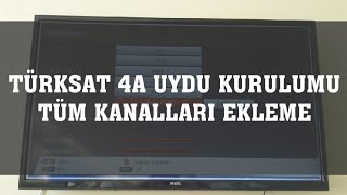 TÜRKSAT 4A UYDU KURULUMU  TÜM KANALLARI BULMA [upl. by Samantha]