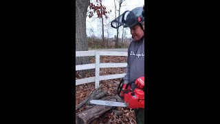 Cuts Faster than 35cc Gas M18 FUEL™ 14quot Top Handle Chainsaw 🎥 markthomasbuilder [upl. by Chlores]