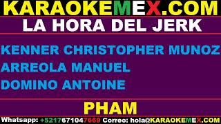 karaoke los hitters  la hora del jerk [upl. by Gney683]