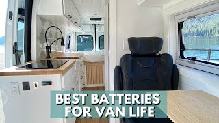 BEST BATTERIES FOR VAN LIFE  Battle Born Batteries GC3 vs BB10012 [upl. by Atiuqam]