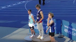 NSW All Schools Athletics Championships SOPAC Lachlan Wood U17B 400m final 4954 250922 [upl. by Cornish]