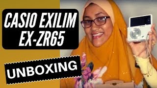 The BEST Affordable Vlogging Camera 2019 with Flip Screen  Unboxing Casio Exilim ZR65 [upl. by Coady]