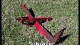 Subsoiler for Plot Preparation [upl. by Moody]