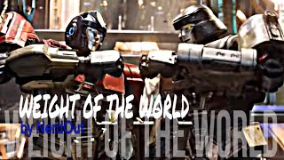 TRANSFORMERS ONE  AMV WEIGHT OF THE WORLD [upl. by Hurlow]