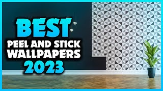 Top 5 Best Peel And Stick Wallpapers You can Buy Right Now 2023 [upl. by Niemad666]