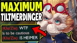 This is why Heimerdinger is the most tilting support [upl. by Changaris]