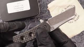 NCC Knives IMP  Carbon Fiber Skeletonized Top Scale [upl. by Gay475]