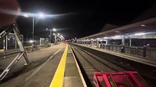 Train leaving Clacton on Sea railway station2024 [upl. by Belter984]