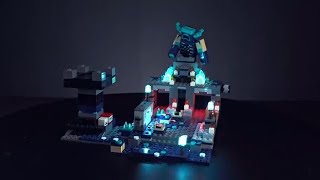 BrickBling Light Kit for LEGO MineCraft The Deep Dark Battle Playset 21246 [upl. by Eilama]