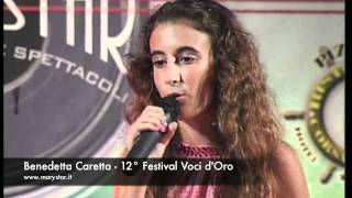 Marystar  Benedetta Caretta  12° Festival VOci dOro [upl. by Aryl]