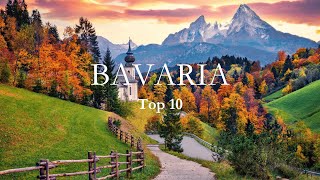 Top 10 MustVisit Destinations in Bavaria Germany  Bavaria Travel Guide bavaria [upl. by Laszlo793]