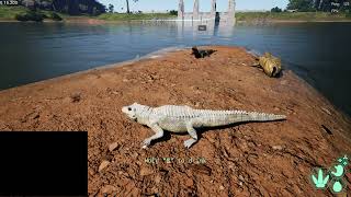 I Spent 24 Hours in The Isle and Caught the LARGEST Crocodile EVER [upl. by Atsedom763]