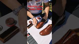 Polishing some Loakes 1880s and getting them ready for sale asmr asmrvideo ebayreseller [upl. by Raimundo]