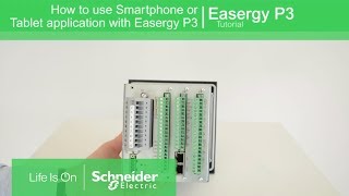 Easergy P3 – How to use a Tablet or smartphone with SmartApp [upl. by Roach]