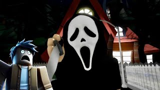 😱SCARY SCREAM HALLOWEEN OBBY  Gameplay with BOSS GOOSE [upl. by Ettenuj834]